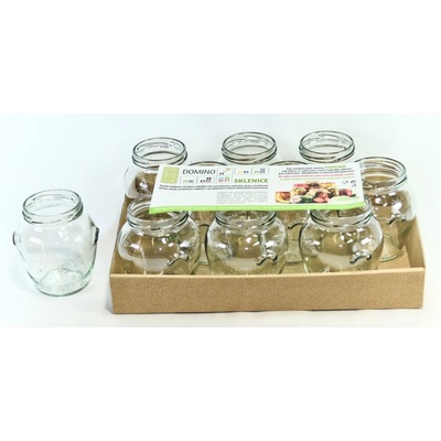 VetroPack Moravia sklenice zavařovací Orcio Amfora TO63 sada 9ks x 314ml