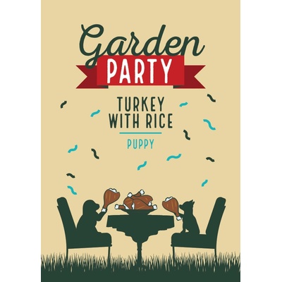 Garden Party Puppy Turkey & Rice 1,5 kg