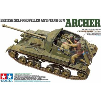 Tamiya British Self-Propelled Anti-Tank Gun Archer 1:35