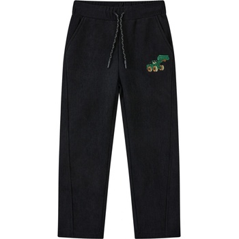 Wolf Chlapčenské menčestrové nohavice zateplené T2426 čierna Čierná