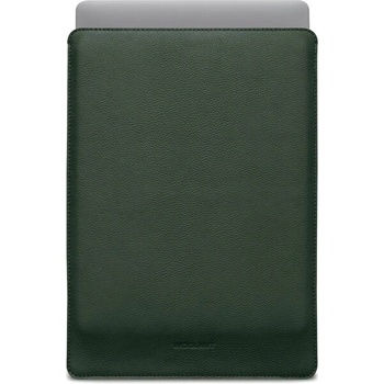 Woolnut kožené Sleeve púzdro pre 15" MacBook Air tmavo zelené WN-MBA15-S-2267-GN