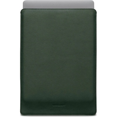 Woolnut kožené Sleeve púzdro pre 15" MacBook Air tmavo zelené WN-MBA15-S-2267-GN
