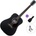 Pasadena PD-200E Standard SET Black Електро-акустична китара Дреднаут