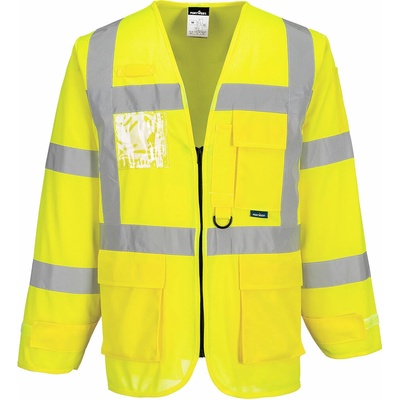 Portwest S475 HI VIS EXECUTIVE reflexná blúza Fluorescenčno žltá