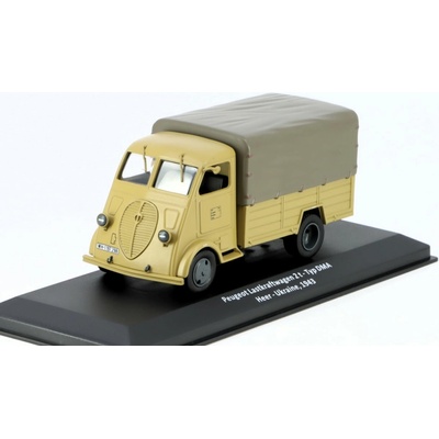 DeAgostini Peugeot Lastkraftwagen DMA 2t Heer Ukraine 1943 Vojenské automobily časopis s modelem 22 1:43