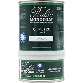 Rubio Monocoat Oil Charcoal Component A - Масло за вътрешна употреба 0.300л (3227)