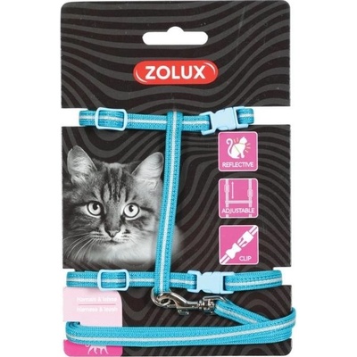 ZOLUX Postroj na kočku s vodítkem 120 cm – Zboží Dáma