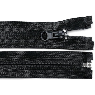 Voděodolný zip No 7 délka 85 cm spirálový Varianta: 332 černá, Balení: 1 ks