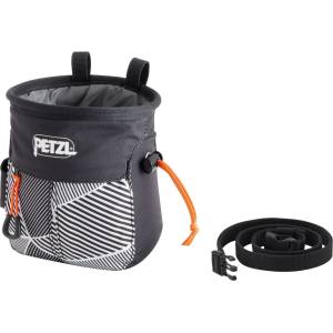 Petzl Торбичка за магнезий Petzl Sakapoche Chalk bag - Black Dazzle - размер One Size (335-0716-0311)