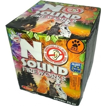 Kompakt NO SOUND FIREWORKS 25 ran 30 mm