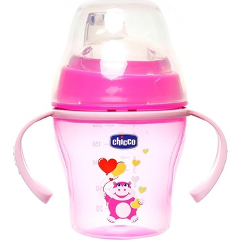 Полипропиленова преходна чаша, Soft cup, 200 мл. , цвят: розов - Розов