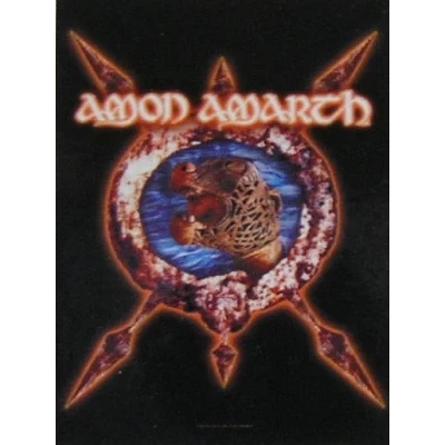 HEART ROCK флаг Amon Amarth HFL 828