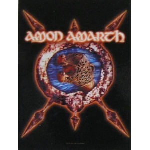 HEART ROCK флаг Amon Amarth HFL 828