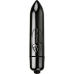Rocks-Off Вибро стимулатор - вибриращ булет "ro-80 gun metal black" 8 см