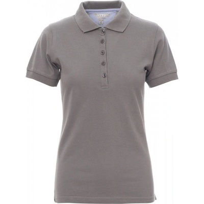 PAYPER GLAMOUR 000305 0023 Dámska polokošeľa s krátkym rukávom steel grey