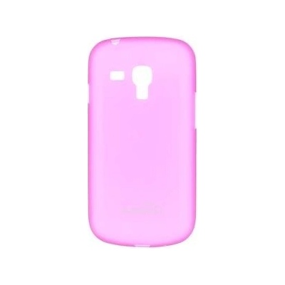 Pouzdro Kisswill Slim 0.3mm Protective Samsung i8200 Galaxy S3mini růžové