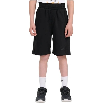 4F JUNIOR-SHORTS CAS M784-20S-DEEP BLACK Černá