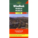 Plán města Windhoek