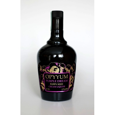Opyyum Purple Dream Poppy Seed Cream Liqour 17% 0,75 l (holá láhev)