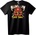 NOONEBRAND Тениска на The Flash - Ден за крака - L, Black