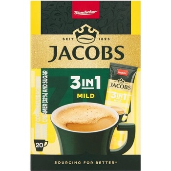 Douwe Egberts Разтворимо кафе Jacobs Mild 3в1 20x11.1гр