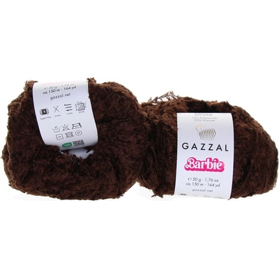 Gazzal Barbie 10709 tmavě hnědá