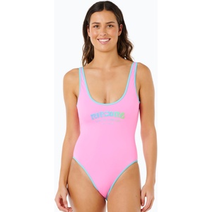 Rip Curl Цял бански костюм Rip Curl Surf Puff light pink