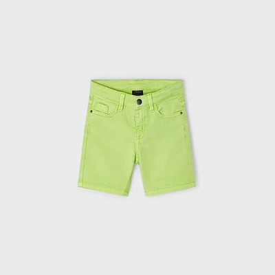 Mayoral Къси панталони памук еластан в зелено за мини момче Mayoral