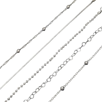 HARAHU Комплект гривни az-38839 - Сребриста kp38839 (az-38839)