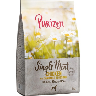 Purizon Single Meat Adult kuracie s tekvicou bez obilnín 4 x 1 kg