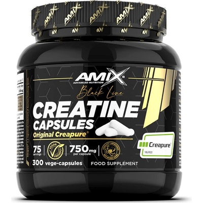 Amix Black Line Creatine Creapure 300 kapsúl