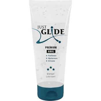Just Glide Premium Anal - обогатяващ анален лубрикант (200 мл)