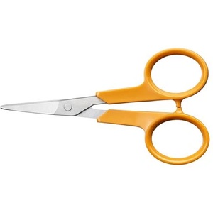 Fiskars Ножица за шиене, 10 см, извита, FISKARS "Classic", оранжева 1075059 (1075059)