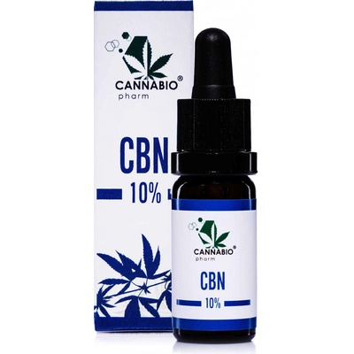 CANNABIOpharm CBN konopný olej 10% FULL SPECTRUM 10 ml