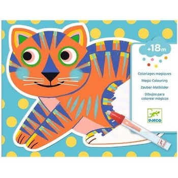 Image 1 of DJECO - Творчески комлект за оцветяване с вода - Животни (DJ09068)