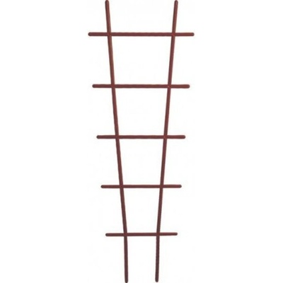 Podpera na kvety DRAB rebrík 50cm hnedá