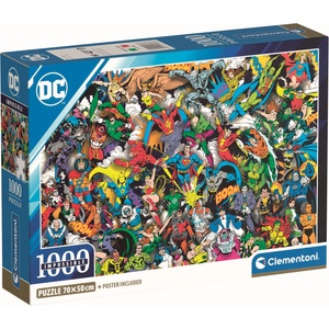 Clementoni Пъзел Clementoni от 1000 части - DC Comics (39863)