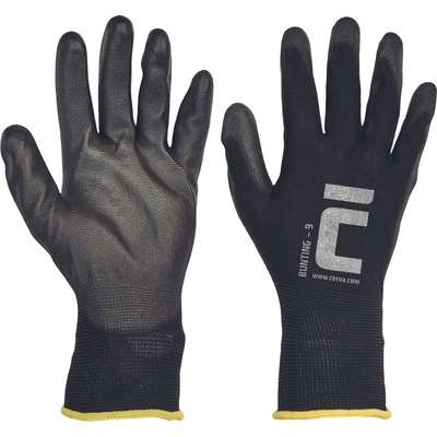 CERVA Cerva bunting black / Ръкавици с половин потапяне - черни 9 (0108000499090)