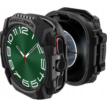Spigen Rugged Armor, matte black - Samsung Galaxy Watch Ultra ACS08426