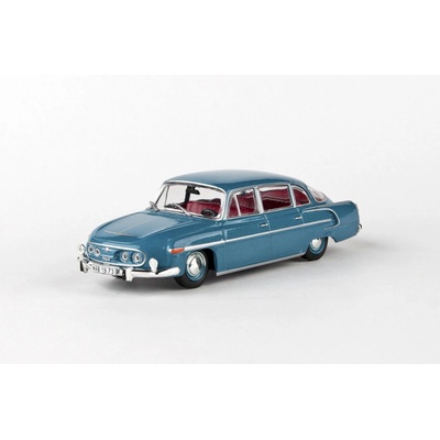 Abrex Tatra 603 1969 Metalíza časopis s modelem modrá 1:43
