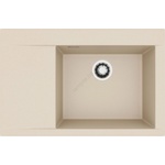 Alveus 1149500 - Кухненска мивка PURE 79x51, 5 см гранит/бежова (AV0153) Мивка за вграждане