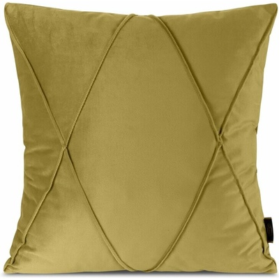 Takoy PREMIUM NALA 1 zo zamatovej tkaniny s ozdobným geometrickým prešívaným vzorom-HF-452124 45 x 45 cm