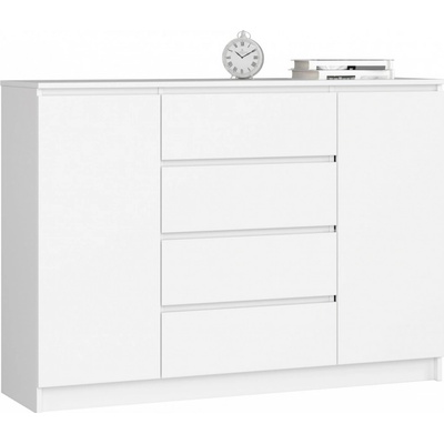Ak furniture Kryštof 140 cm 2 skrinky a 4 zásuvky
