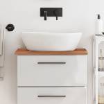 vidaXL Плот за баня 60x40x1, 5 см масивно дърво бук (355999)