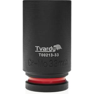 Tvardy Удължен ударен вложен ключ Tvardy 3/4" 6-стенен 33mm CR-MO 81752 (T00213-33)
