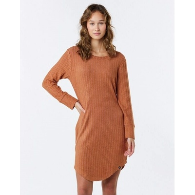 Rip Curl New Cosy Dress Light Brown