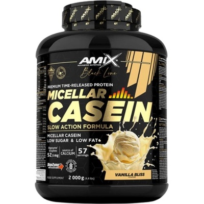 Amix Nutrition Black Line Micellar Casein [2000 грама] Млечен бял шоколад