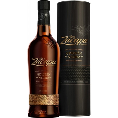 Zacapa Edicion Negra 43% 1 l (tuba)