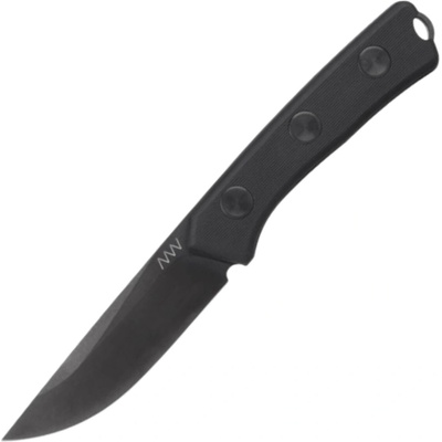 ANV Knives P200 DOP - SL, CERAKOTE BLACK, G10 BLACK, LEATHER ANVP200-035