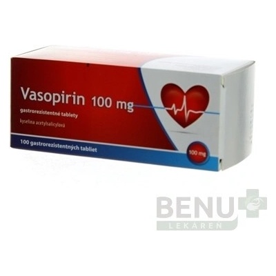 Vasopirin 100 mg tbl.ent.100 x 100 mg